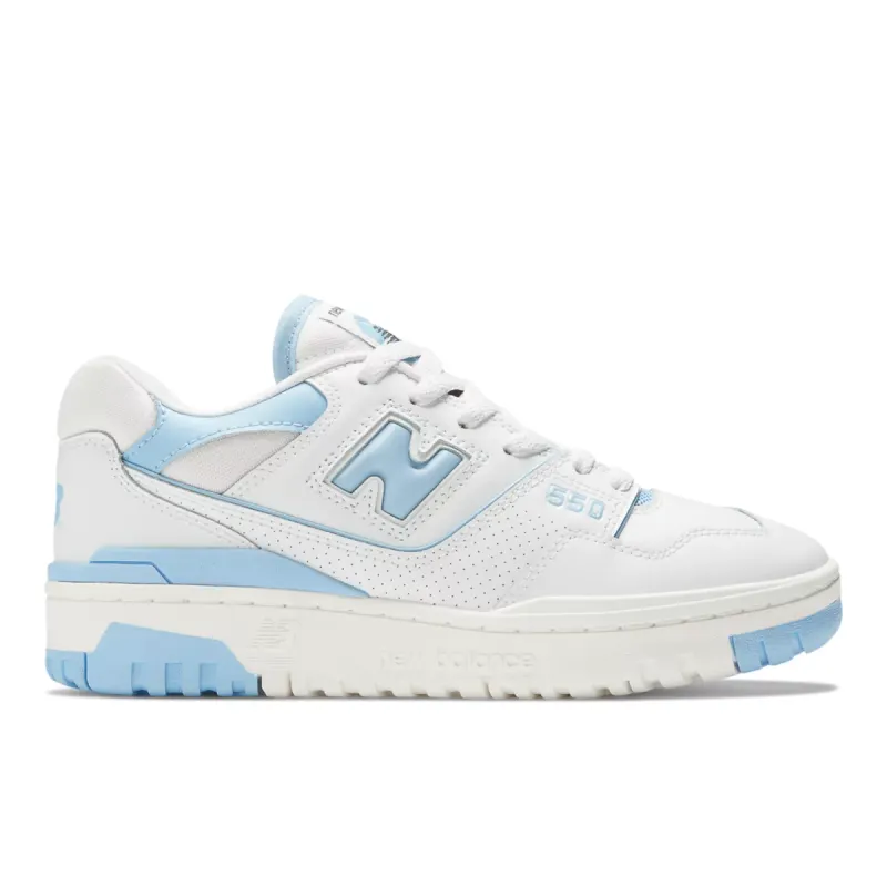 New Balance 550 UNC White Dusk Blue (W) Summer Fog / Dusk Blue (BBW550BC)
