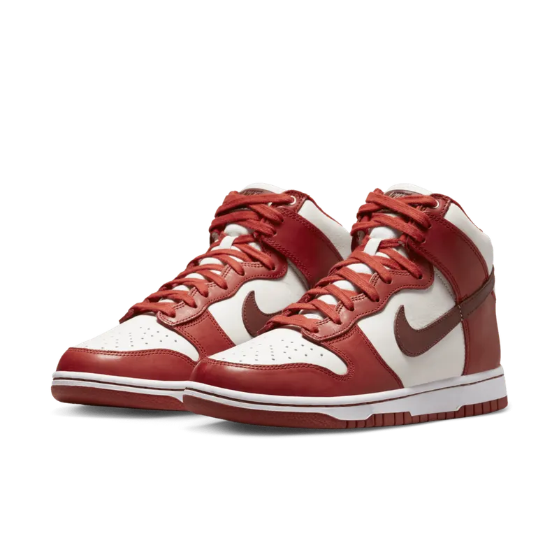 Nike Dunk High LXX Cinnabar (W) Cinnabar / Mars Stone / Sail / White (DX0346-600)