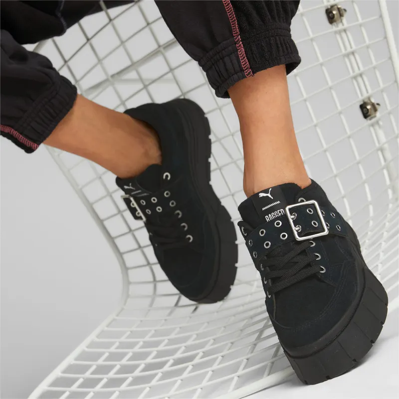 Puma x THE RAGGED PRIEST Mayze Stack Zwart (392057-01)