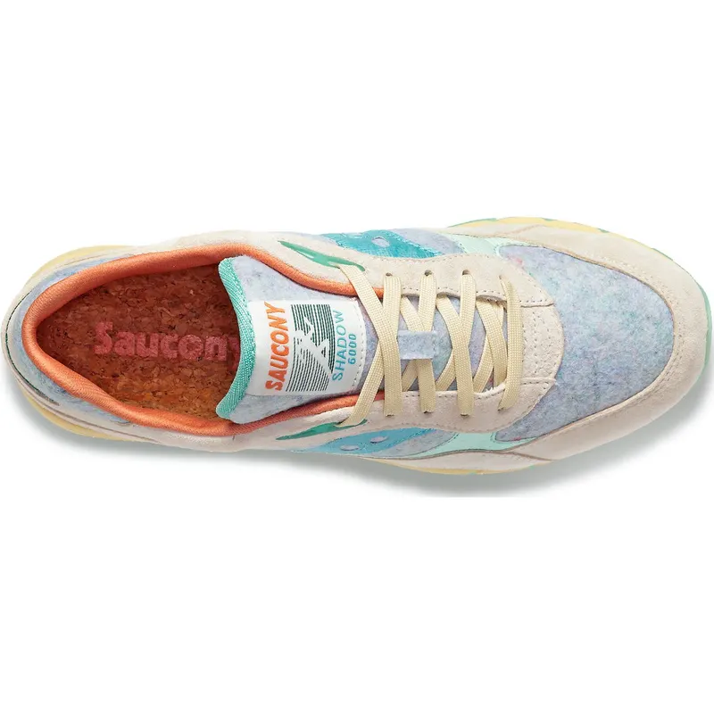 Saucony Shadow 6000 Felt Grey / Multi (S70717-1)