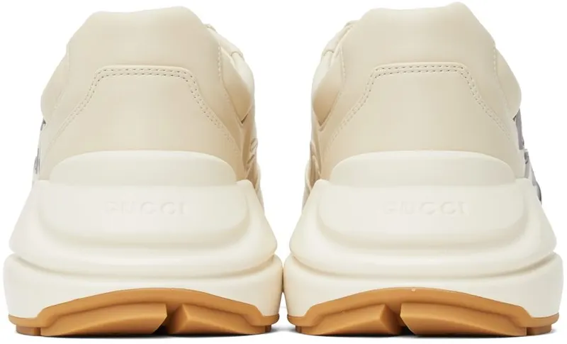 Gucci Beige ’25’ Evolution Rhyton Sneakers (663339 2SH00)