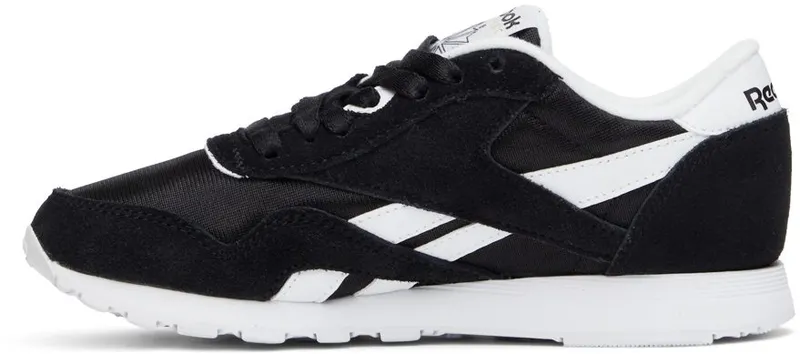 Reebok Classic Nylon Schoenen Black / Black / White
