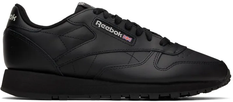 Reebok Classic Leather Schoenen Core Black / Core Black / Pure Grey 5