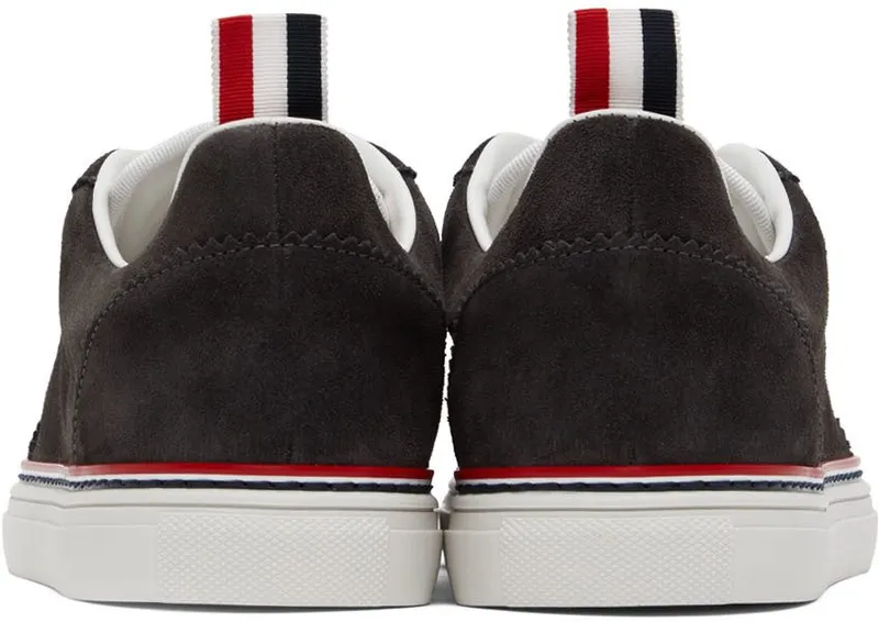 Thom Browne Gray Field Low-Top Sneakers (MFD242A-03050)