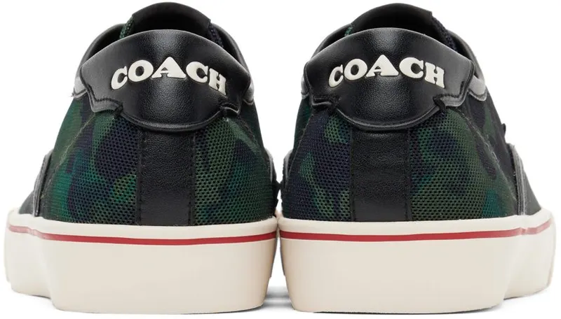 Coach 1941 Green Lace-Up Skate Shoes (CA277 R54)