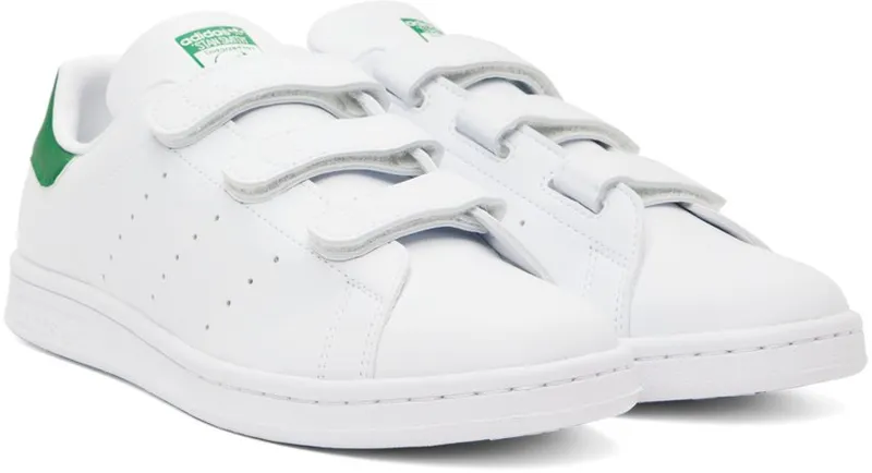 adidas Stan Smith Cloud White / Cloud White / Green (FX5509)