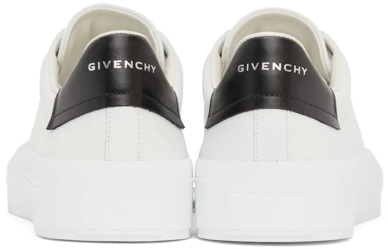 Givenchy White City Court Sneakers (BH005VH118116)