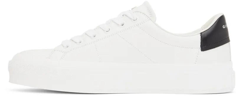 Givenchy White City Court Sneakers (BH005VH118116)