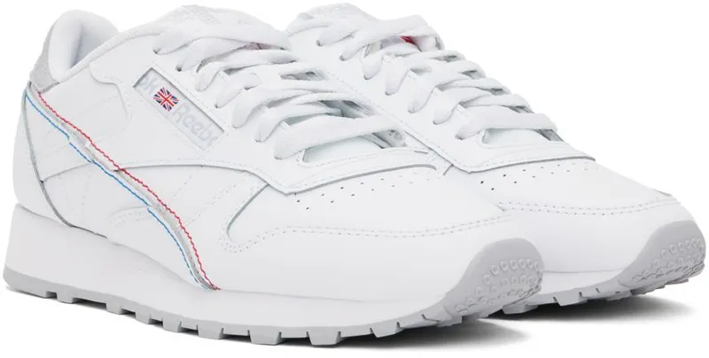 Reebok Classic Leather Make It Yours Schoenen Cloud White / Cloud White / Vector Blue