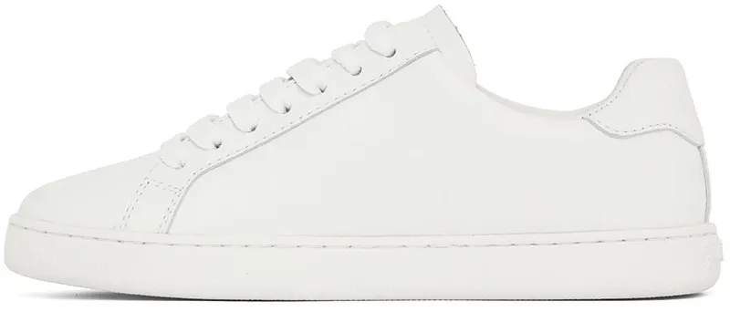 Palm Angels White New Teddy Bear Sneakers (PWIA036C99LEA0010160)