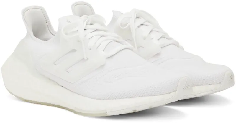 adidas Originals White Ultraboost 22 Sneakers (GX5459)