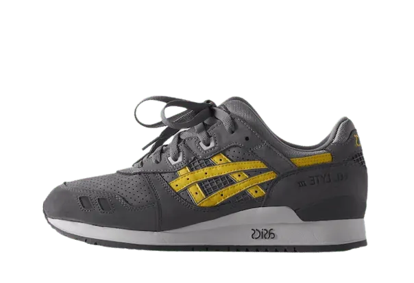 ASICS Gel-Lyte III Remastered Ronnie Fieg Super Yellow Wild Dove / Blazing Yellow (1201A810-020)