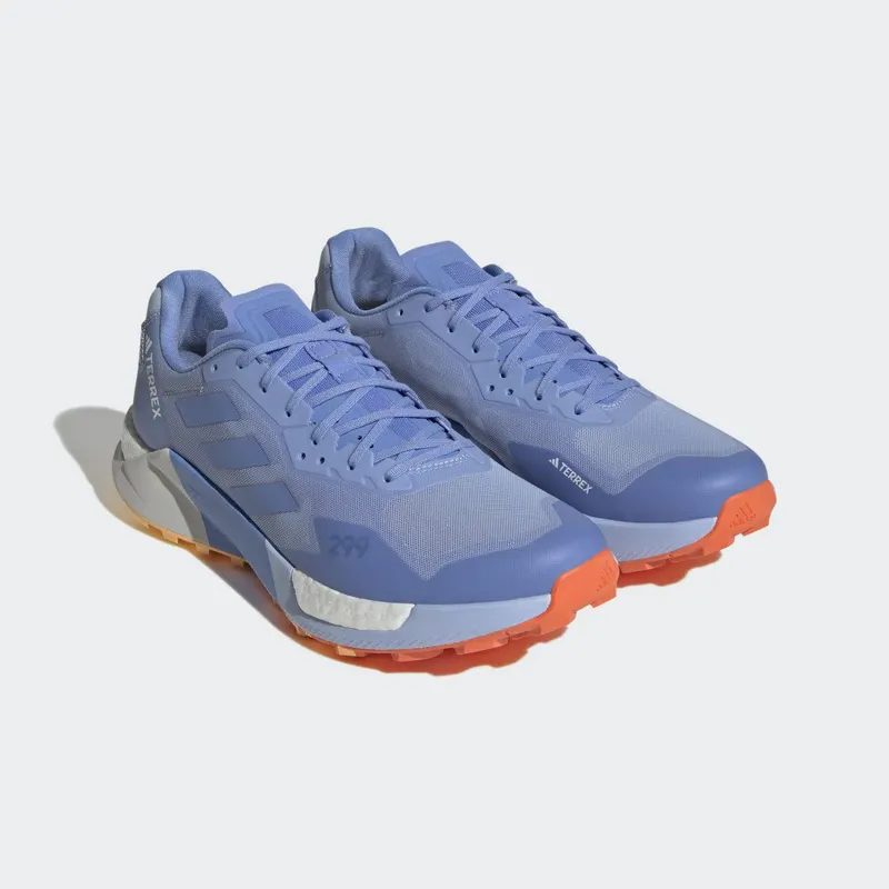 adidas Terrex Agravic Ultra Trail Running Blue Dawn / Blue Fusion / Impact Orange (HR1082)