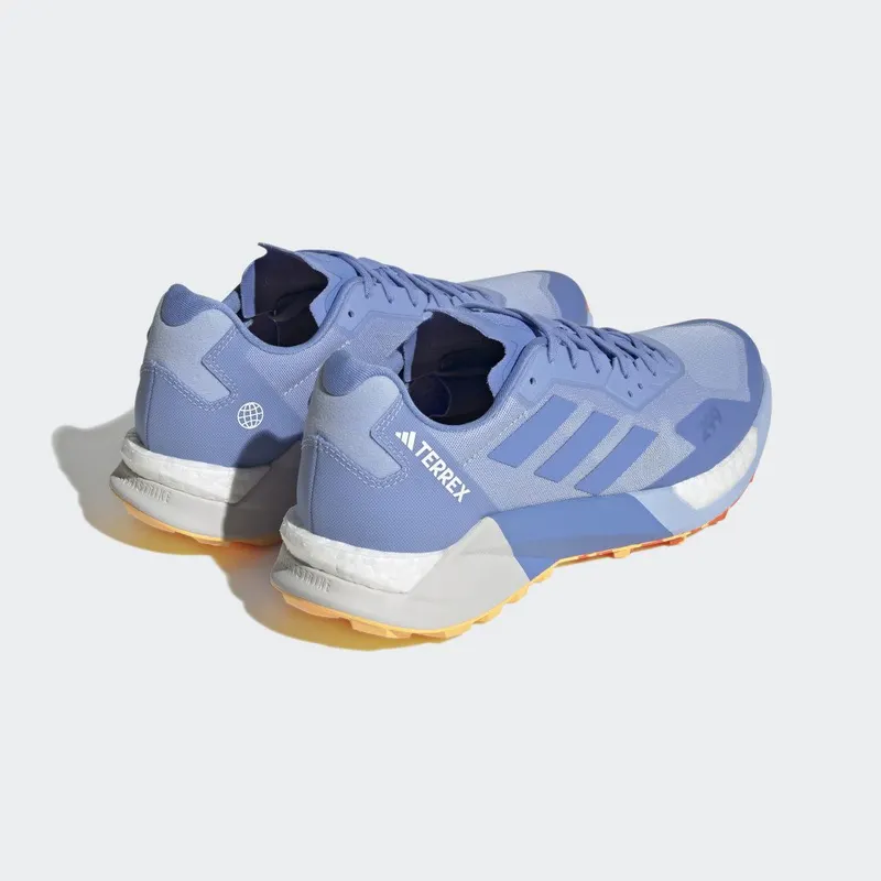 adidas Terrex Agravic Ultra Trail Running Blue Dawn / Blue Fusion / Impact Orange (HR1082)