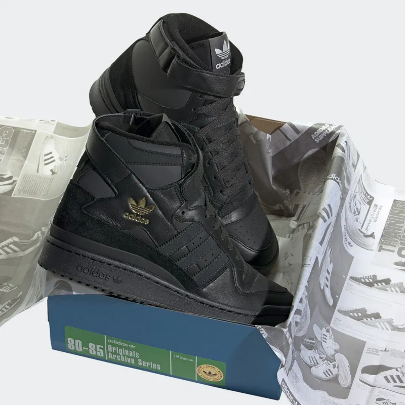 adidas Forum 84 High Core Black / Carbon / Grey Six (ID7315)