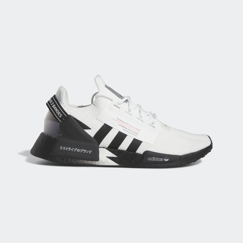 adidas NMD_R1 V2 Cloud White / Core Black / Solar Red (IE2246)