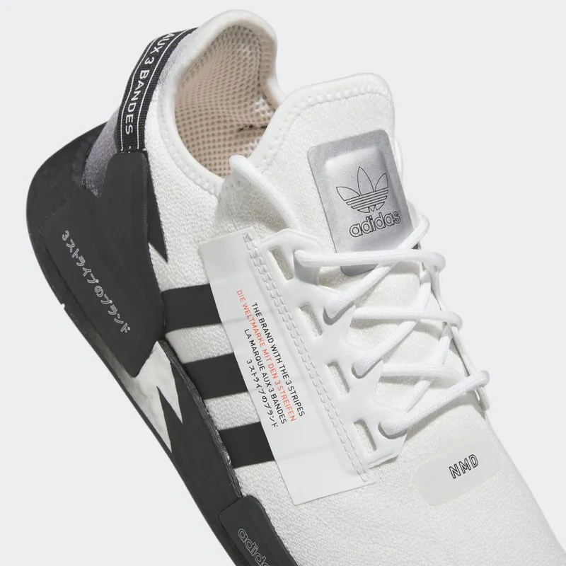 adidas NMD_R1 V2 Cloud White / Core Black / Solar Red (IE2246)
