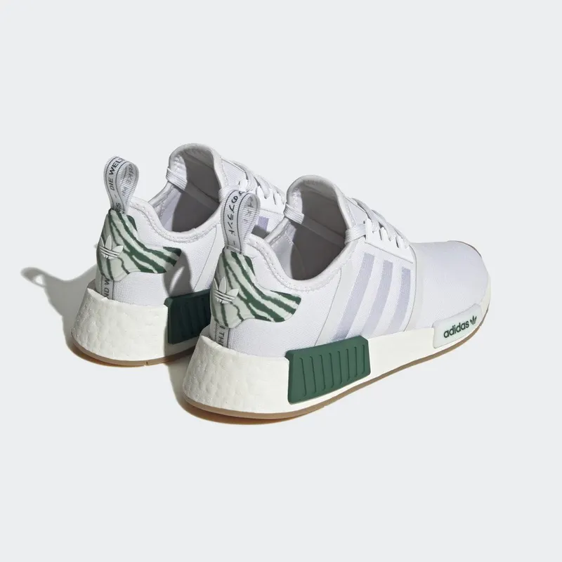 adidas NMD_R1 Cloud White / Core White / Dark Green (IF7467)