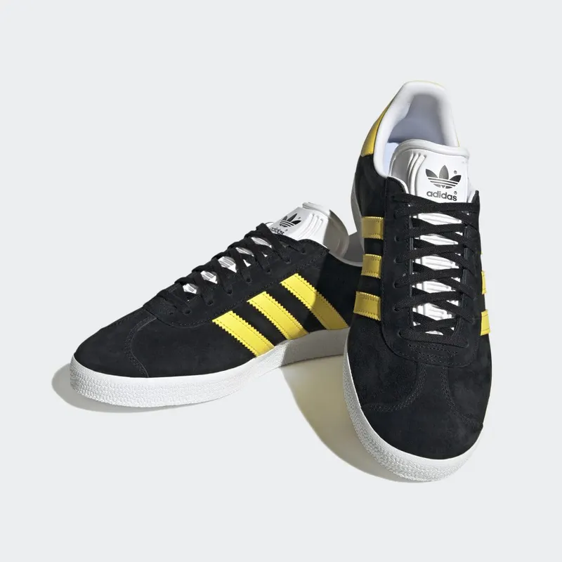 adidas Gazelle Core Black / Impact Yellow / Cloud White (IG0669)