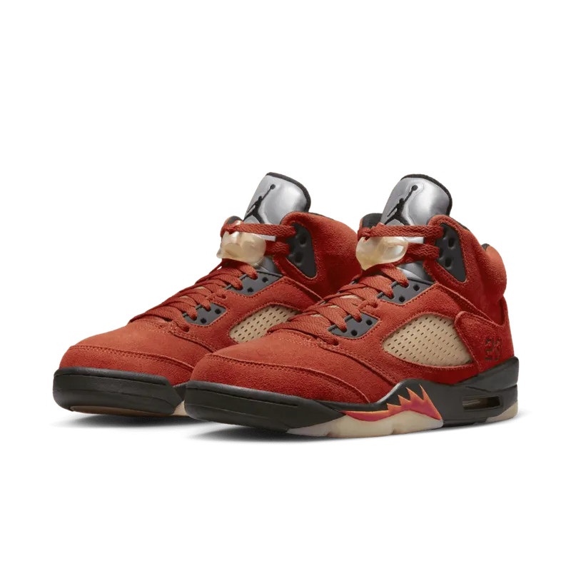 Jordan 5 Retro Dunk on Mars (W) Martian Sunrise / Black / Fire Red / Muslin (DD9336-800)