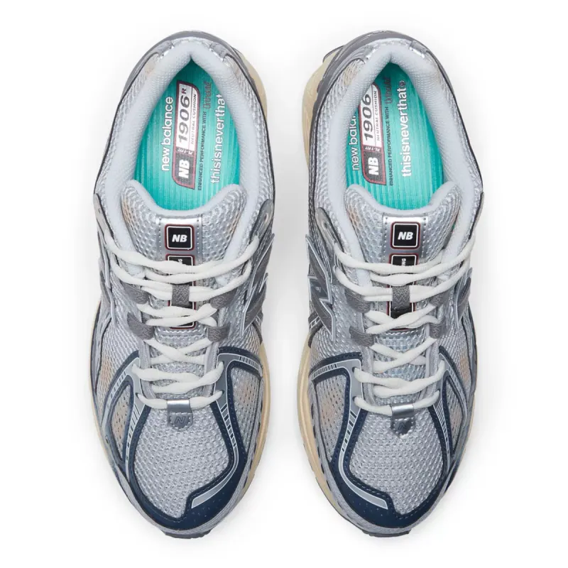 New Balance 1906R Thisisnevertthat ”The 2022 Downtown Run” Rain Cloud / Metallic Silver / Grey (M1906RTI)