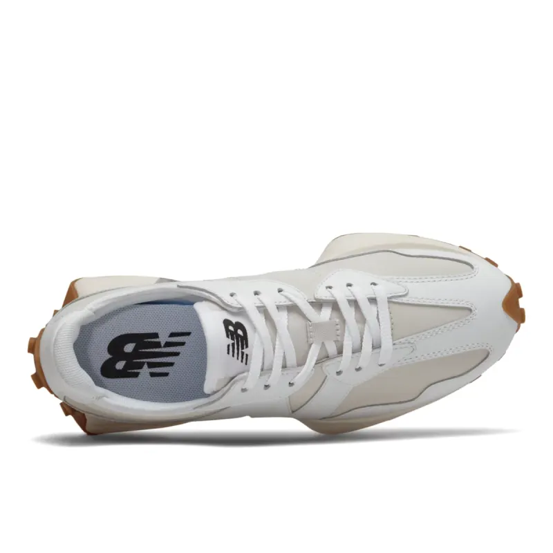New Balance 327 White Moonbeam Gum (W) White / Moonbeam (WS327LA)