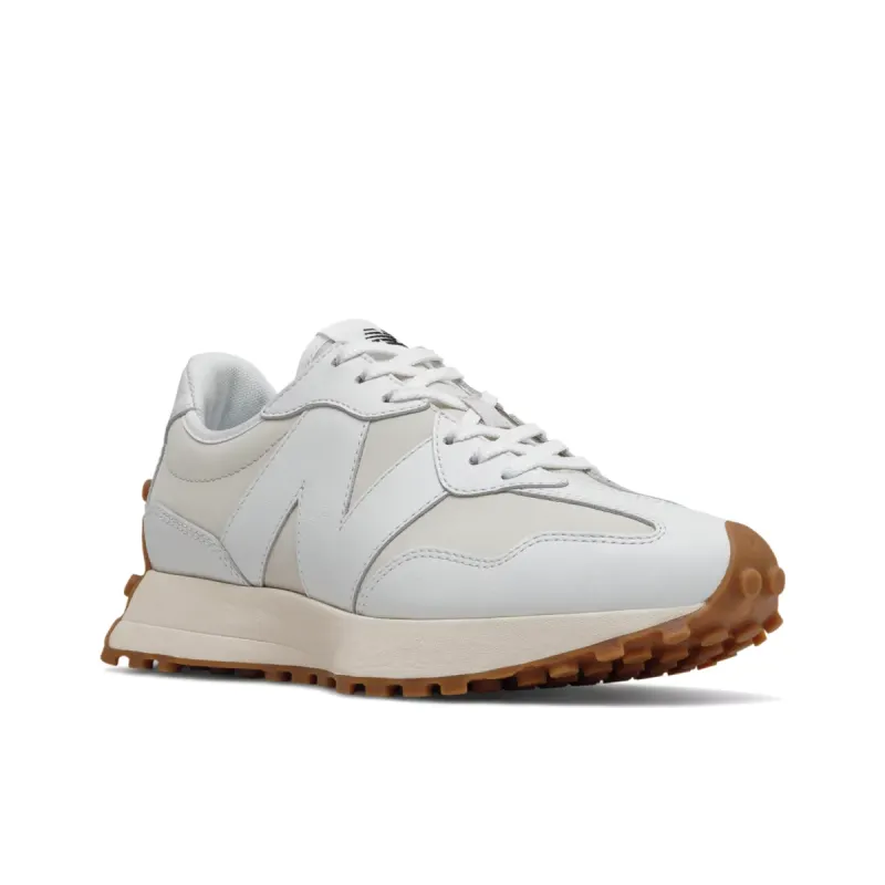 New Balance 327 White Moonbeam Gum (W) White / Moonbeam (WS327LA)
