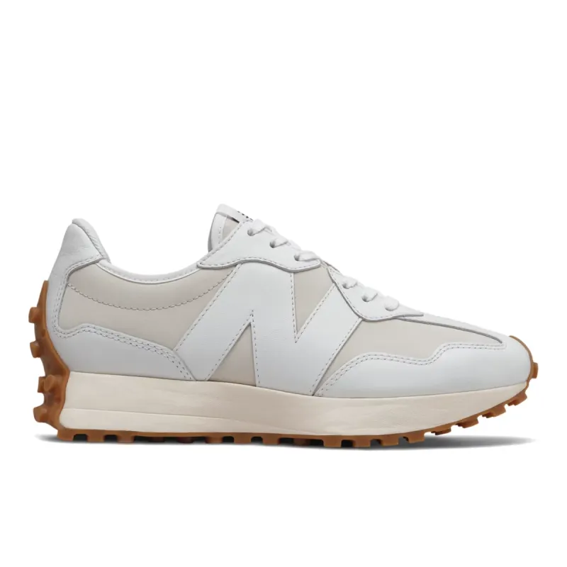 New Balance 327 White Moonbeam Gum (W) White / Moonbeam (WS327LA)