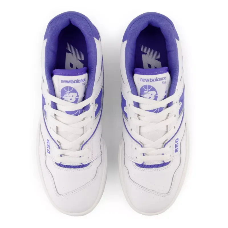 New Balance 550 Aura Purple (W) White / Aura Purple (BBW550WB)