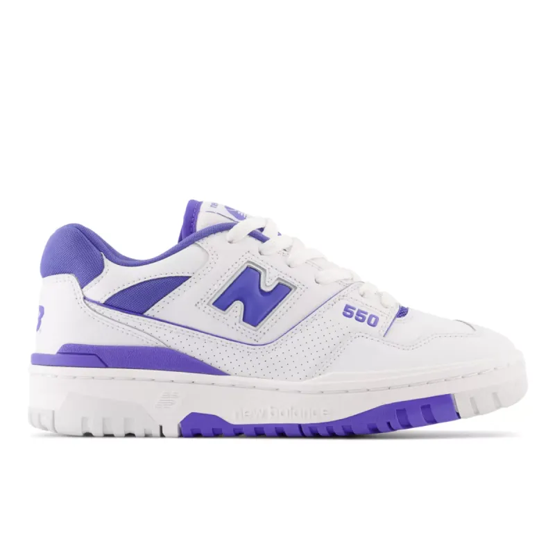 New Balance 550 Aura Purple (W) White / Aura Purple (BBW550WB)