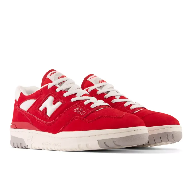 New Balance 550 Team Red / White / Concrete (BB550VND)