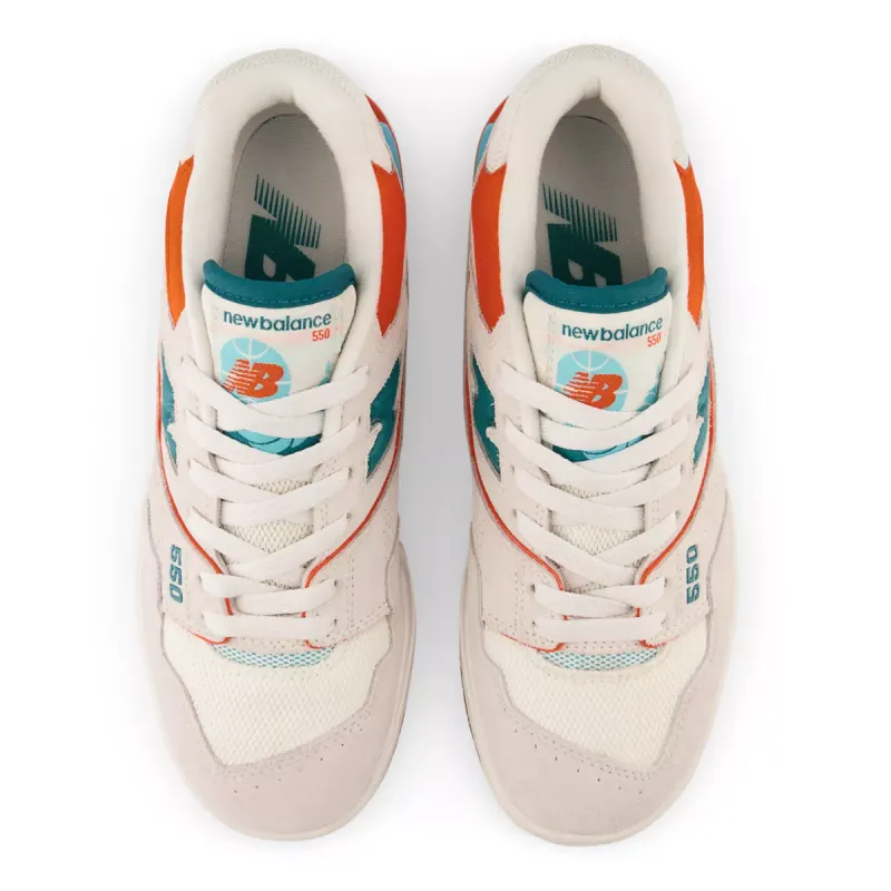 New Balance 550 Sea Salt / Verdigris / Poppy (BBW550DA)