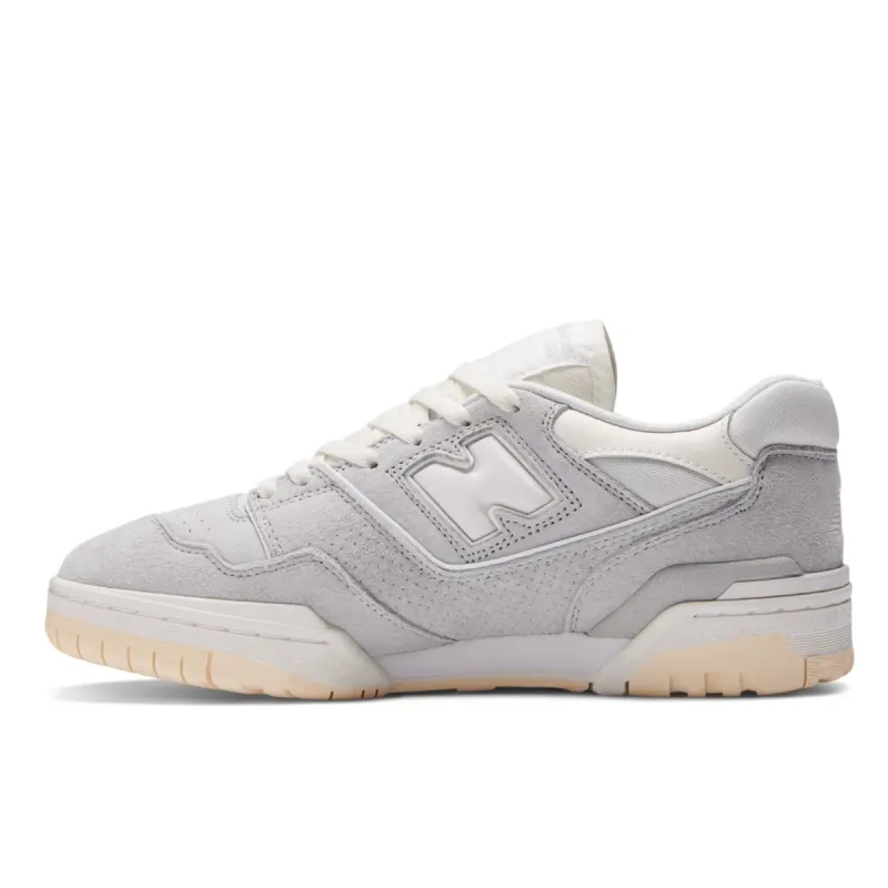 New Balance 550 Grey Suede Rain Cloud / Sea Salt / White (BB550SLB)