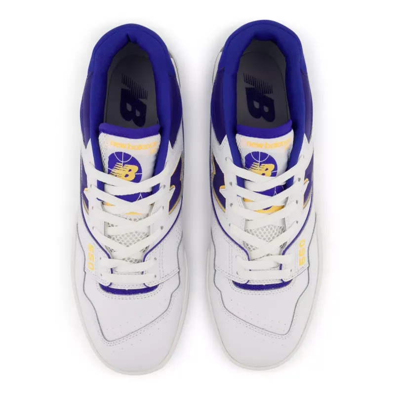 New Balance 550 Lakers White / Purple / Gold (BB550WTN)