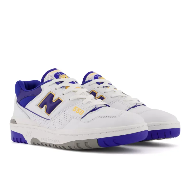 New Balance 550 Lakers White / Purple / Gold (BB550WTN)