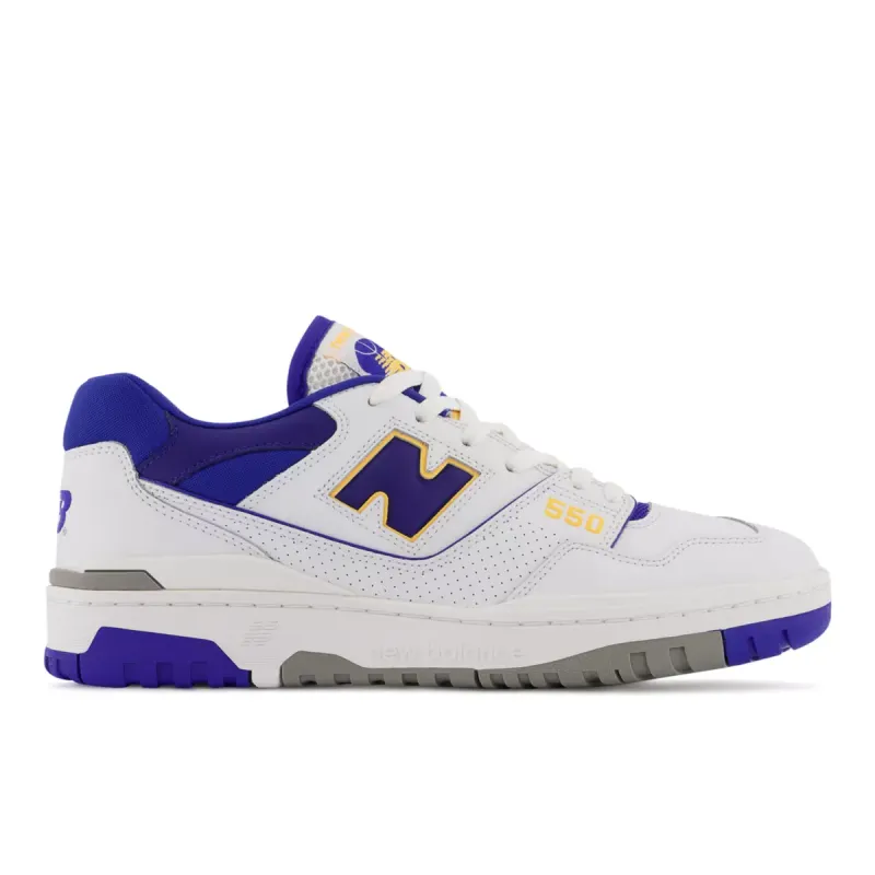 New Balance 550 Lakers White / Purple / Gold (BB550WTN)