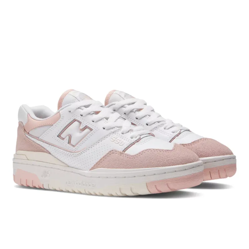 New Balance 550 Pink Sand Sea Salt (W) White (BBW550CD)