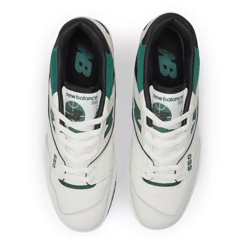 New Balance 550 Sea Salt Pine Green Sea Salt / Pine Green / Black (BB550VTC)