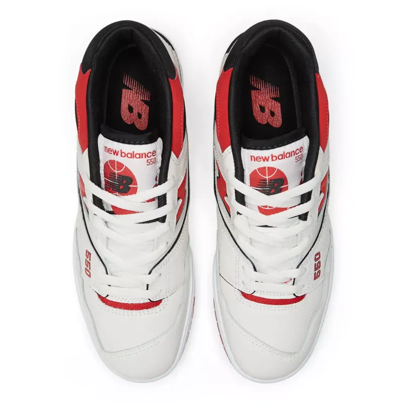 New Balance 550 “Sea Salt / True Red” (BB550VTB)