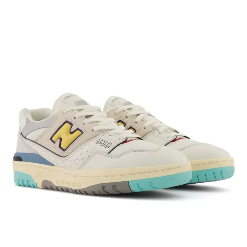 New Balance 550 Sea Salt Yellow Sea Salt / Yellow / Cream / White / Surf (BB550SSC)