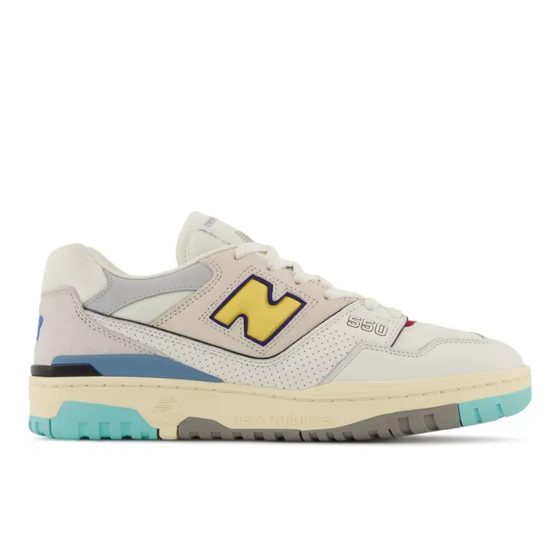 New Balance 550 Sea Salt Yellow Sea Salt / Yellow / Cream / White / Surf (BB550SSC)