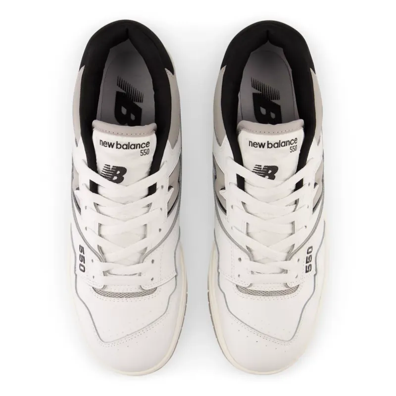 New Balance 550 White Black Grey White / Black / Grey (BB550NCL)