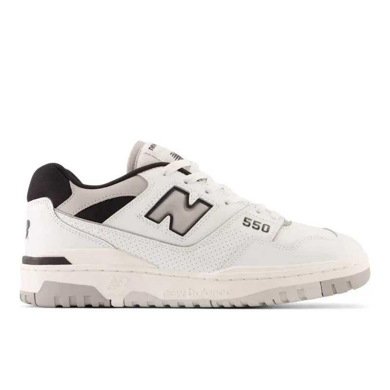New Balance 550 White Black Grey White / Black / Grey (BB550NCL)