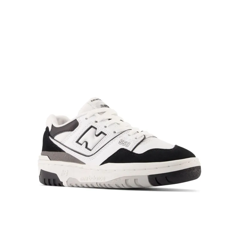 New Balance 550 White Black Rain Cloud (GS) White / Black / Rain Cloud (GSB550CA)