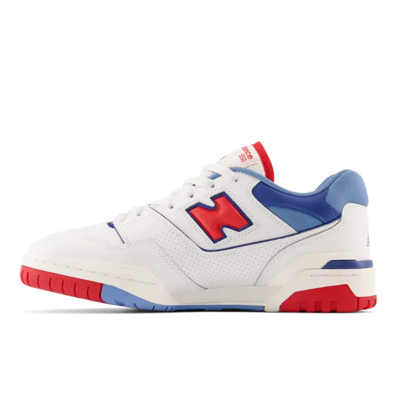 New Balance 550 White Blue Red White / Blue / Red (BB550NCH)