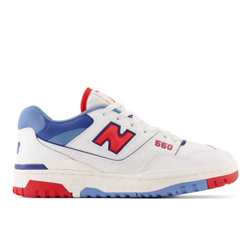 New Balance 550 White Blue Red White / Blue / Red (BB550NCH)