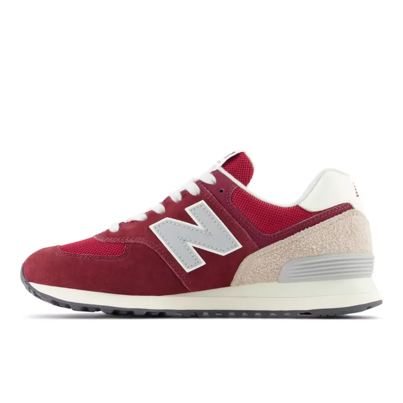 New Balance 574 Lunar New Year Classic Crimson Classic Crimson / Mindful Grey / Silver Metallic (U574LR2)