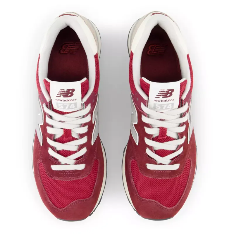 New Balance 574 Lunar New Year Classic Crimson Classic Crimson / Mindful Grey / Silver Metallic (U574LR2)