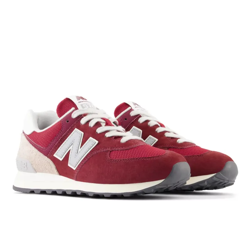 New Balance 574 Lunar New Year Classic Crimson Classic Crimson / Mindful Grey / Silver Metallic (U574LR2)
