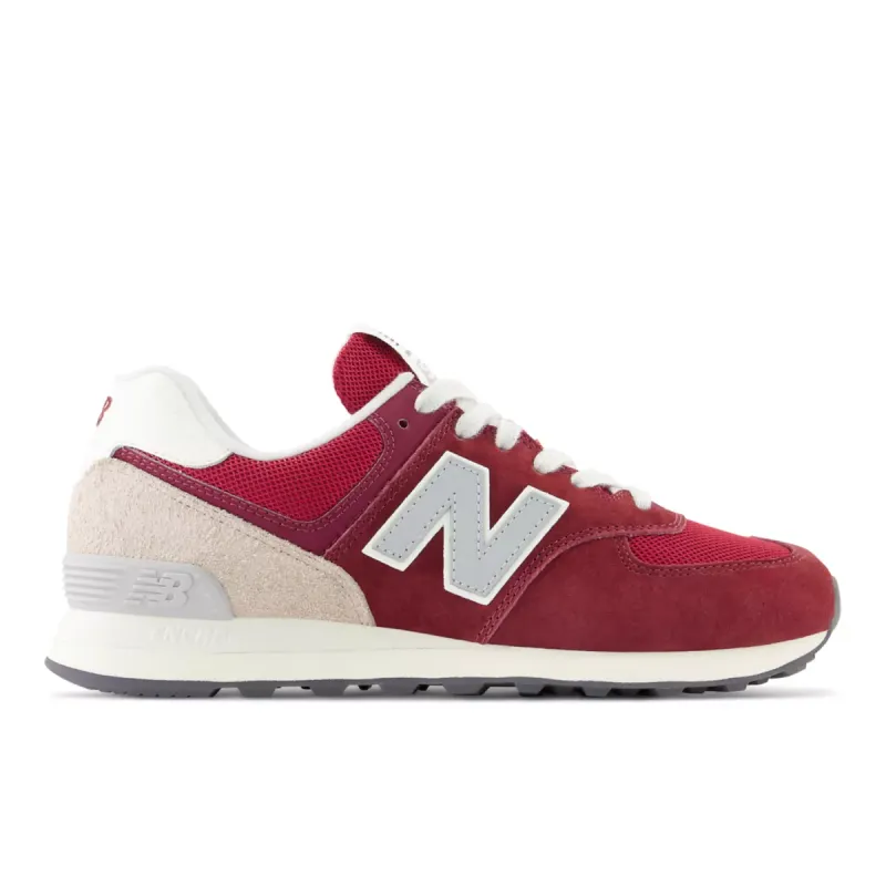 New Balance 574 Lunar New Year Classic Crimson Classic Crimson / Mindful Grey / Silver Metallic (U574LR2)